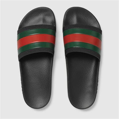 gucci shoes rubber slides